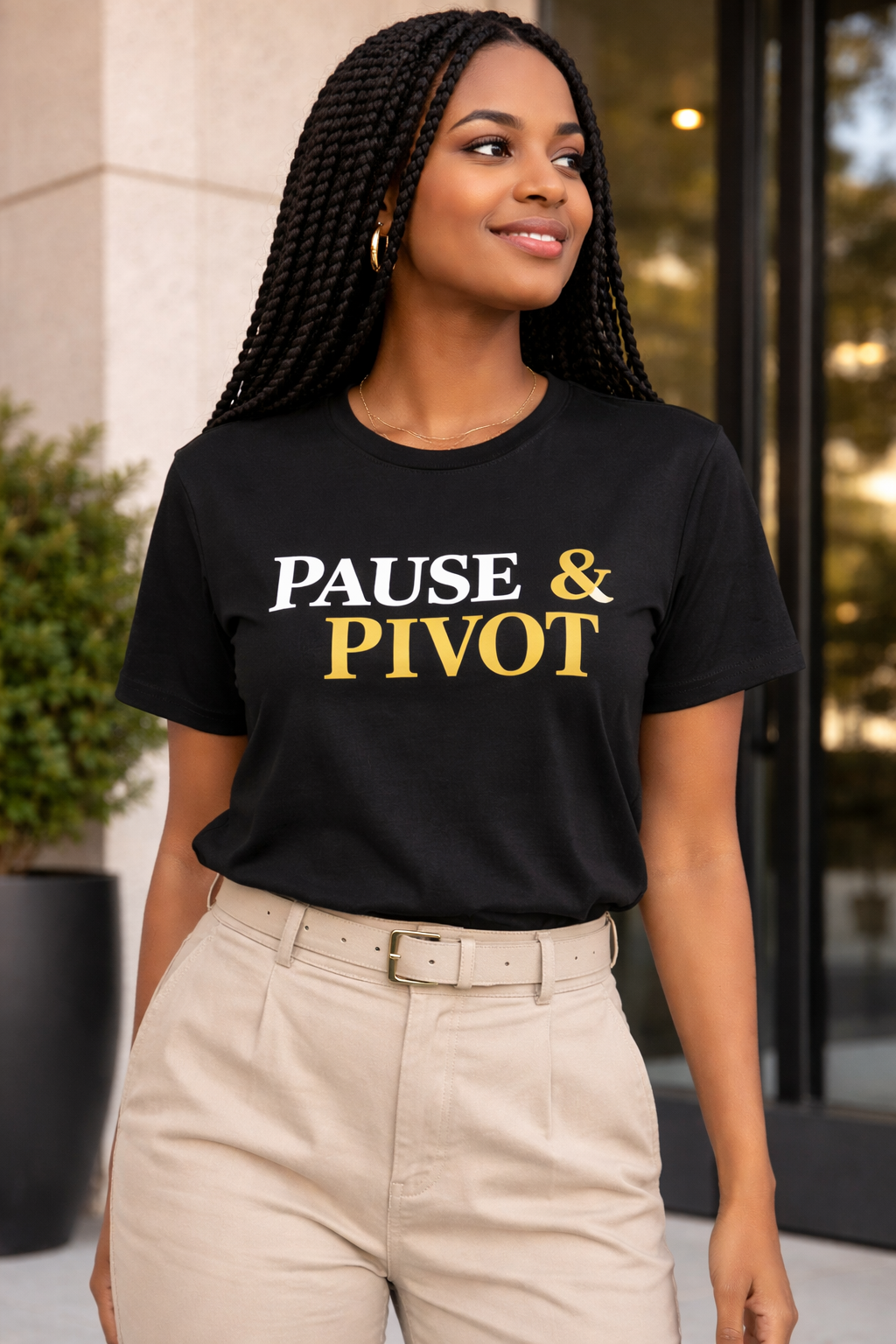 Pause & Pivot Comfy Tee