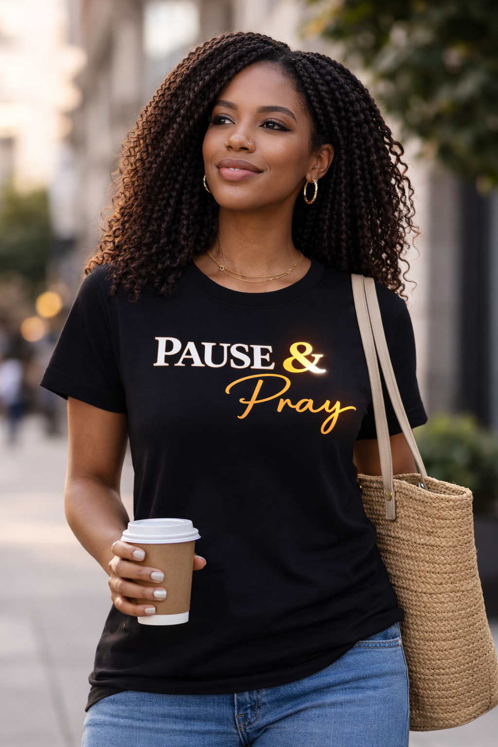 Pause & Pray Comfy Tee